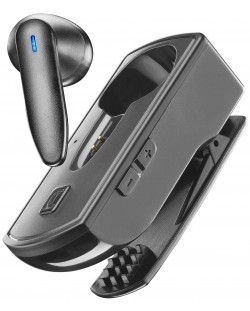 Bežična slušalica s mikrofonom Cellularline - Clip Pro, crna