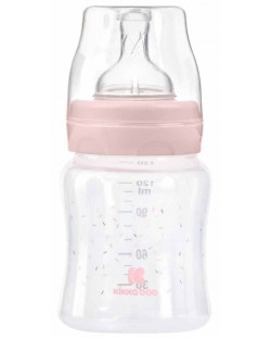 Bočica za bebe KikkaBoo Hippo Dreams - РР, 120 ml, ružičasta