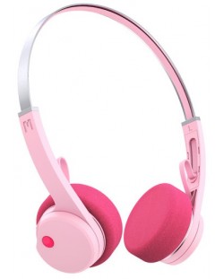 Bežične slušalice s mikrofonom Defunc - Mondo Freestyle, ružičaste