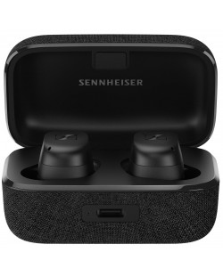 Bežične slušalice Sennheiser - Momentum True Wireless 3, crne