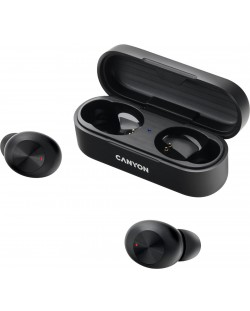 Bežične slušalice Canyon - TWS-1, crne