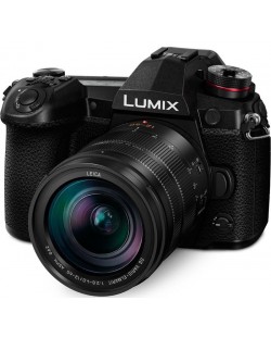 Kamera bez ogledala Panasonic - Lumix G9, Leica 12-60mm, Black