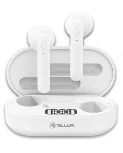 Bežične slušalice Tellur - Flip, TWS, bijele