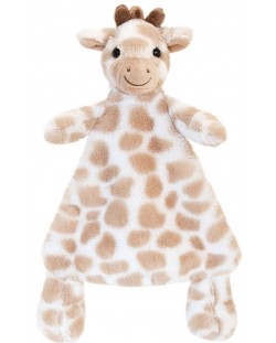 Igračka za bebu Keel Toys - Žirafa za maženje, 25 cm, smeđa