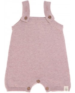 Dječji kombinezon Lassig - Cozy Knit Wear, 62-68 cm, 2-6 mjeseci, rozi
