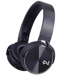 Bežične slušalice s mikrofonom Trevi - DJ 12E50 BT, crne