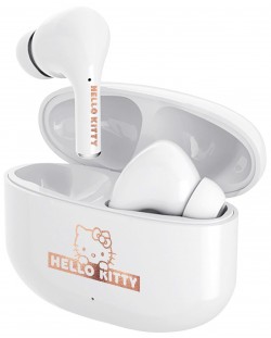 Bežične slušalice OTL Technologies - Core Hello Kitty, TWS, bjiele