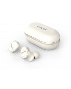 Bežične slušalice Philips - TAT4556WT/00, TWS, ANC, bijele