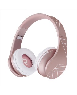 Bežične slušalice PowerLocus - P1 Line Collection, ružičasto/zlatne