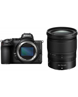 Fotoaparat bez zrcala Nikon - Z5, Nikkor Z 24-70mm, f/4 S, crni