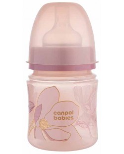 Dječja bočica protiv grčeva Canpol babies - Easy Start, Gold, 120 ml, ružičasta