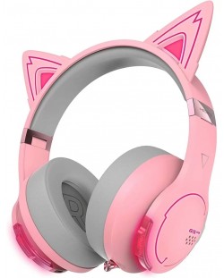 Bežične slušalice s mikrofonom Edifier - G5BT CAT, ružičaste