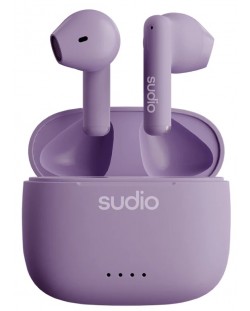 Bežične slušalice Sudio - A1, TWS, ljubičaste