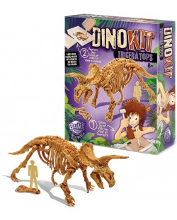 Igralni set s dinosaurusom Buki Dinosaurs – Triceraptops
