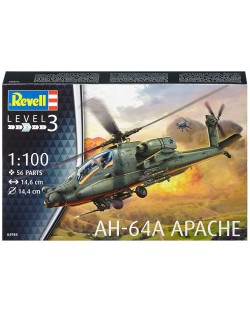 Sastavljeni model Revell - Helikopter Boeing AH-64A Apache (04985)