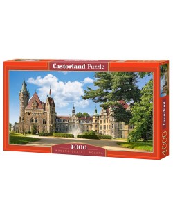 Panoramska zagonetka Castorland od 4000 dijelova - Dvorac Moszna u Poljskoj