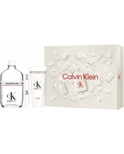 Calvin Klein Set Everyone Zero - Toaletna voda, 200 i 10 ml + Gel za tuširanje, 100 ml