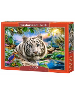 Puzzle Castorland od 1500 dijelova - Tigar
