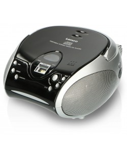 CD player Lenco - SCD-24, crni/srebrni