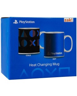 Šalica s termo efektom Kids Euroswan - PlayStation, 300 ml