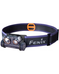 Naglavna svjetiljka Fenix - HM65R-DT, LED, tamno ljubičasta