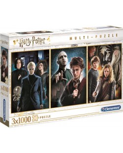 Puzzle Clementoni od 3 x 1000 dijelova - Harry Potter