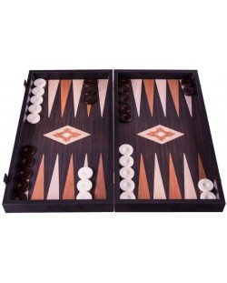 Drveni backgammon Manopoulos - Wenge, 24 x 20 cm