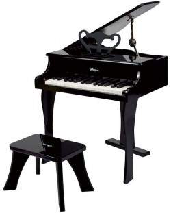 Drvena igračka Hape - Klavir, crni