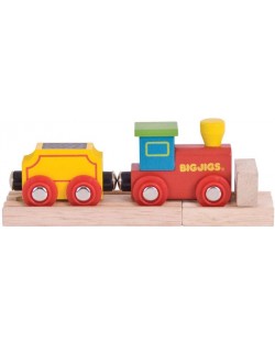 Drvena igračka Bigjigs - Moja prva lokomotiva