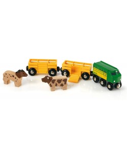 Drvena igračka Brio – Vlak Farma