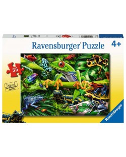 Dječja slagalica Ravensburger od 35 dijelova - Nevjerojatni vodozemci