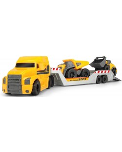 Dječji set Dickie Toys - Kamion s dva auta
