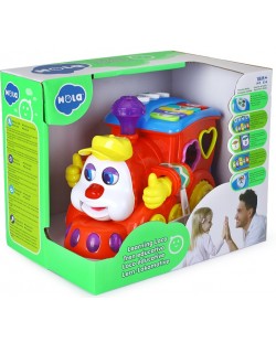 Dječja igračka Hola Toys - Glazbeni vlakić za sortiranje
