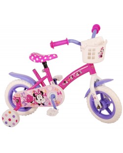 Dječji bicikl s pomoćnim kotačima E&L cycles - Disney, Minnie Mouse, 10''