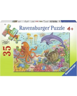 Dječja slagalica Ravensburger od 35 dijelova - Morski prijatelji