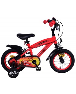 Dječji bicikl s pomoćnim kotačima E&L cycles - Disney, Auti 2, 12''