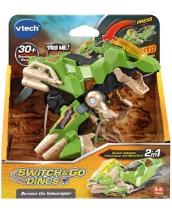 Dječja igračka Vtech - Velociraptor Burnout