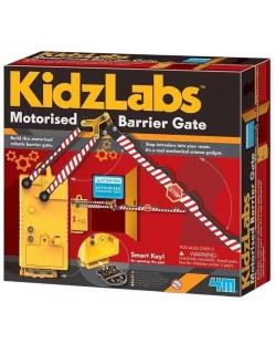 Igračka za sastavljanje 4M Kidz Labs - Motorizirana barijera