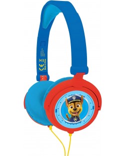 Dječje slušalice Lexibook - Paw Patrol HP015PA, plavo/crvene