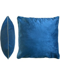 Ukrasni jastuk Aglika - Lux, 45 х 45 cm, baršun, plavi