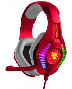 Dječje slušalice OTL Technologies - Pro G5 Pokemon Еlectric, crvene