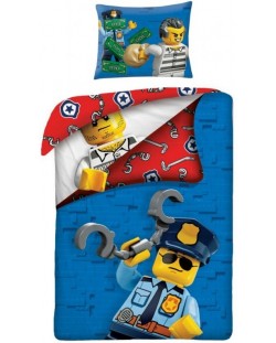 Dječji spavaći set Halantex - Lego, City Police