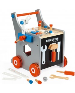 Dječja igračka Janod - Radni pult na kotačima Brico Kids Diy