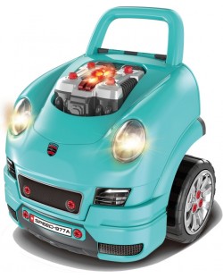 Dječji interaktivni automobil Buba - Motor Sport, plavi