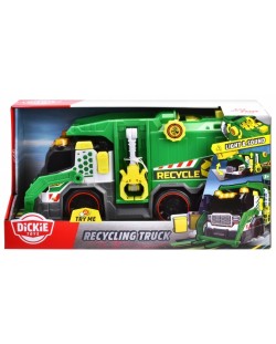 Dječja igračka Dickie Toys - Kamion za reciklažu, sa zvukom i svjetlom