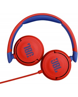 Dječje slušalice s mikrofonom JBL - JR310, crvene