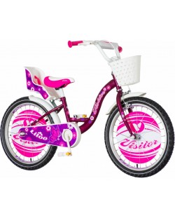 Dječji bicikl Venera Bike - Liloo X-Kids 20", ljubičasti