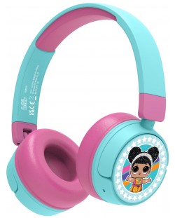 Dječje slušalice OTL Technologies - L.O.L. Surprise!, bežične, plave/roze