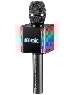Dječji mikrofon Mi-Mic - S efektima, sivi