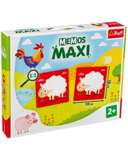 Dječja igra memorije Memos Maxi - Farma